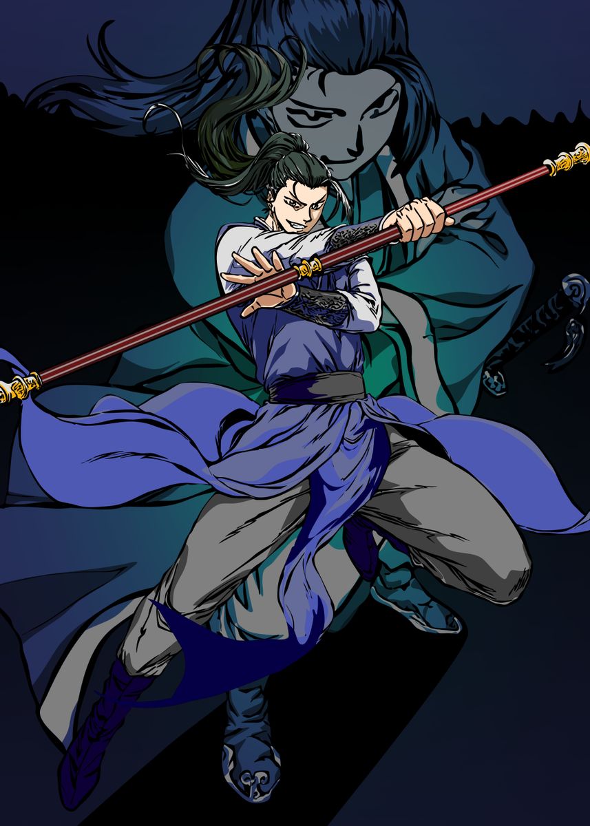 'Murim Login Manhwa' Poster, picture, metal print, paint by death vomit Displate