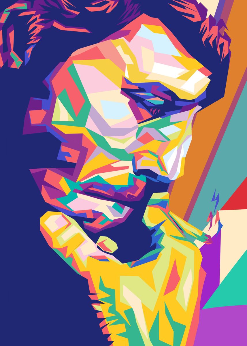 Tom Waits Pop Art Poster Picture Metal Print Paint By Angga tom-waits-pop-art-poster-picture-metal-print-paint-by-angga