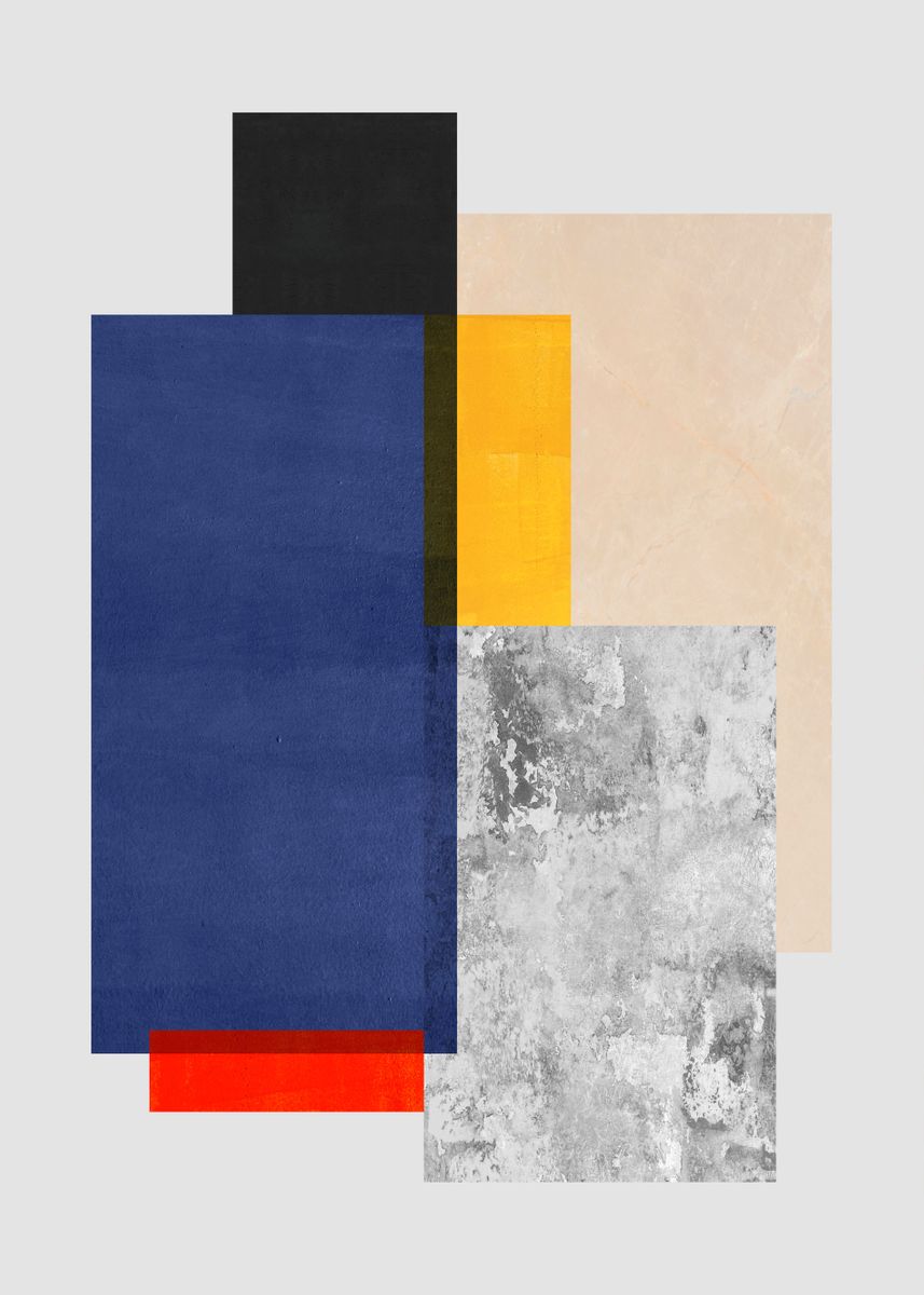 'Modern textures 06' Poster, picture, metal print, paint by Vitor Costa ...