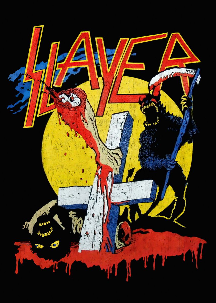 Slayer – Haunting the Chapel backpatch