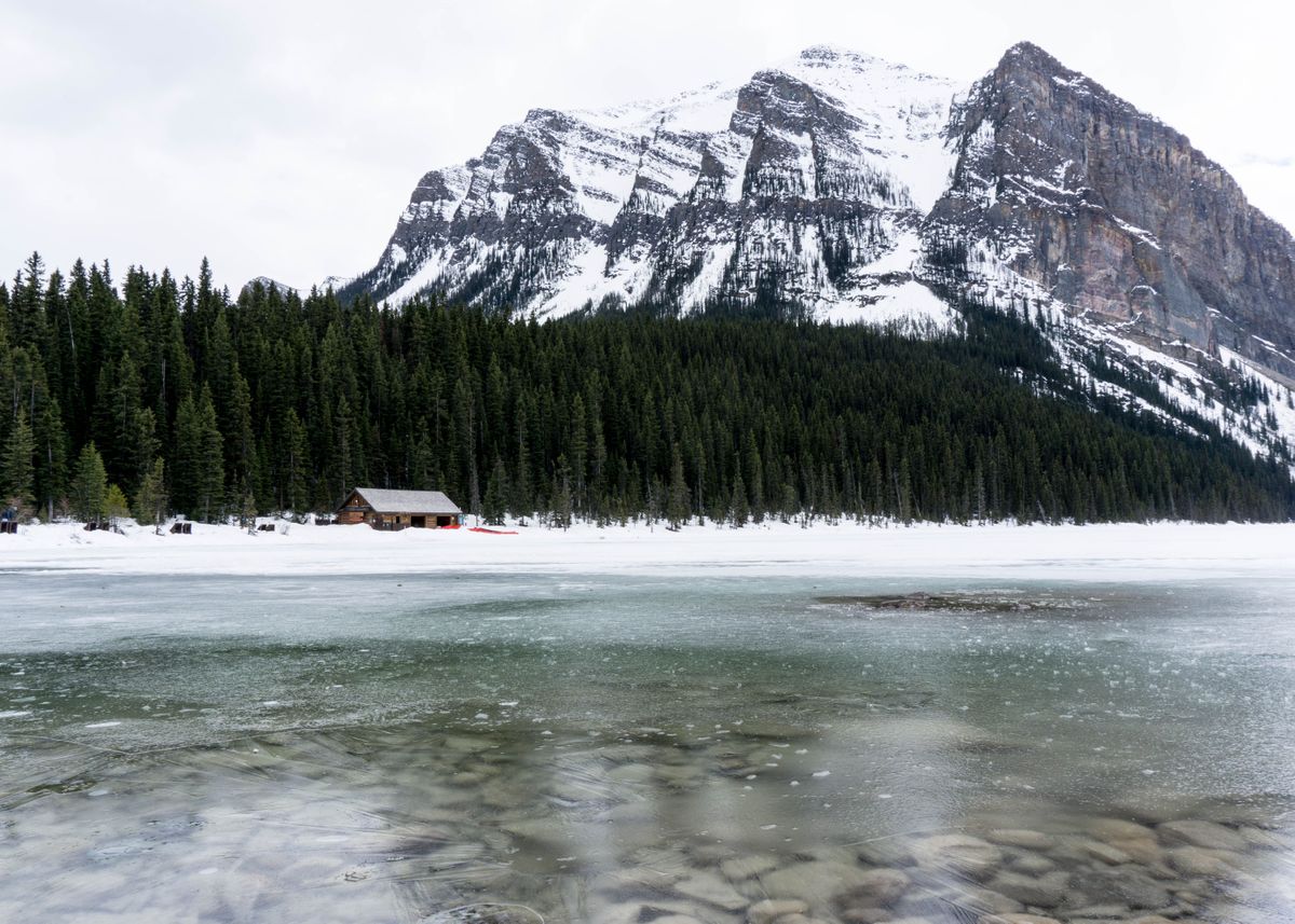 'Lake Louise' Poster by Bara Skacelikova | Displate