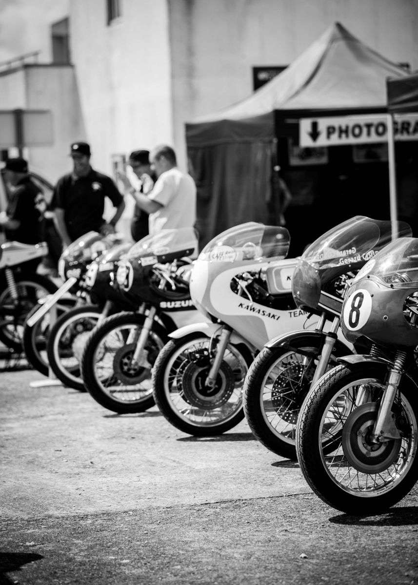 'Cafe Racer Bike' Poster, picture, metal print, paint by Staine ...