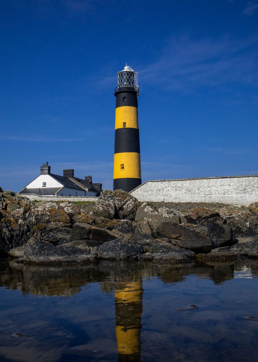 'St Johns Point Lighthouse' Poster, picture, metal print, paint by Ryan ...