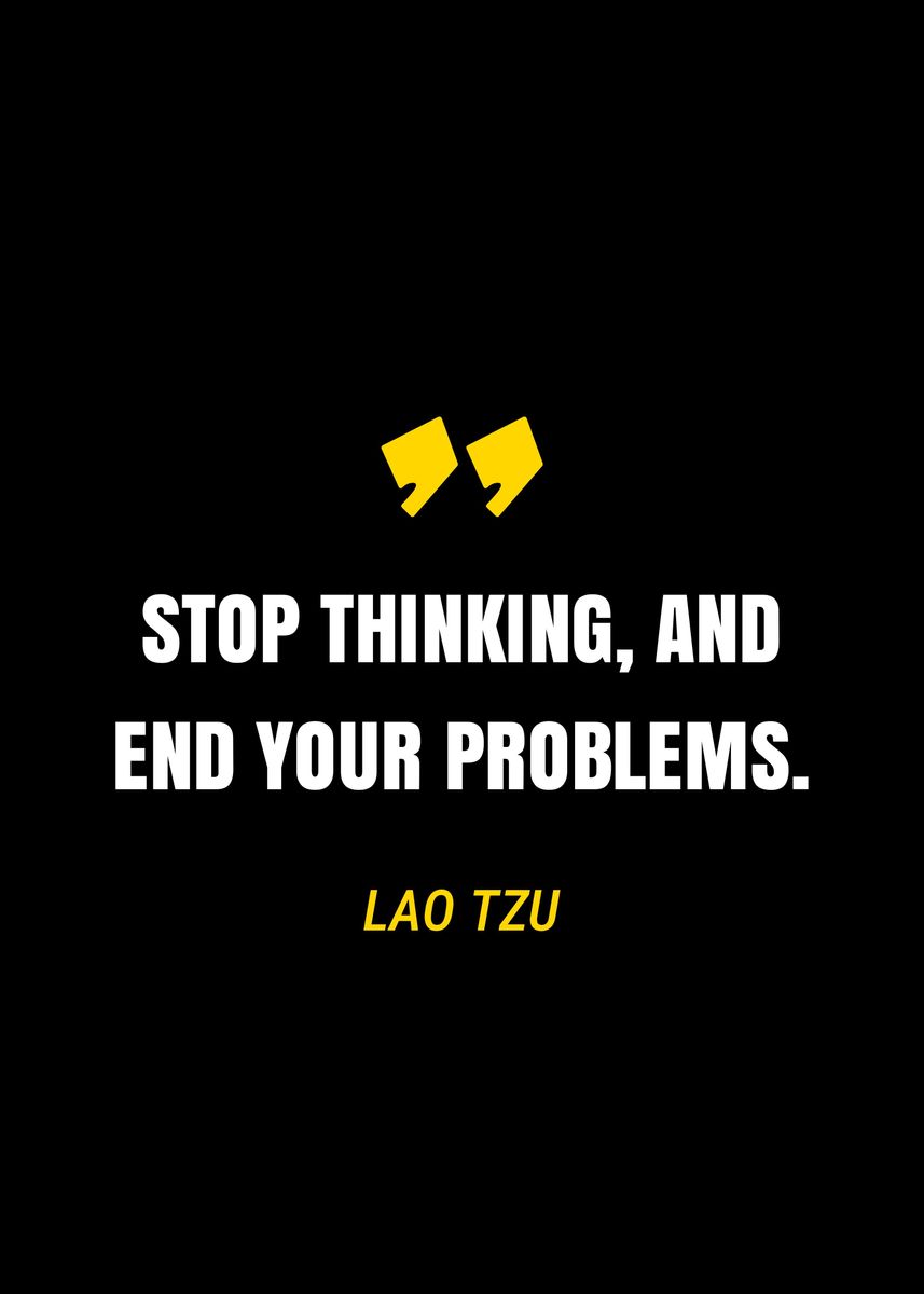'Lao Tzu quote' Poster, picture, metal print, paint by Gembull Art ...