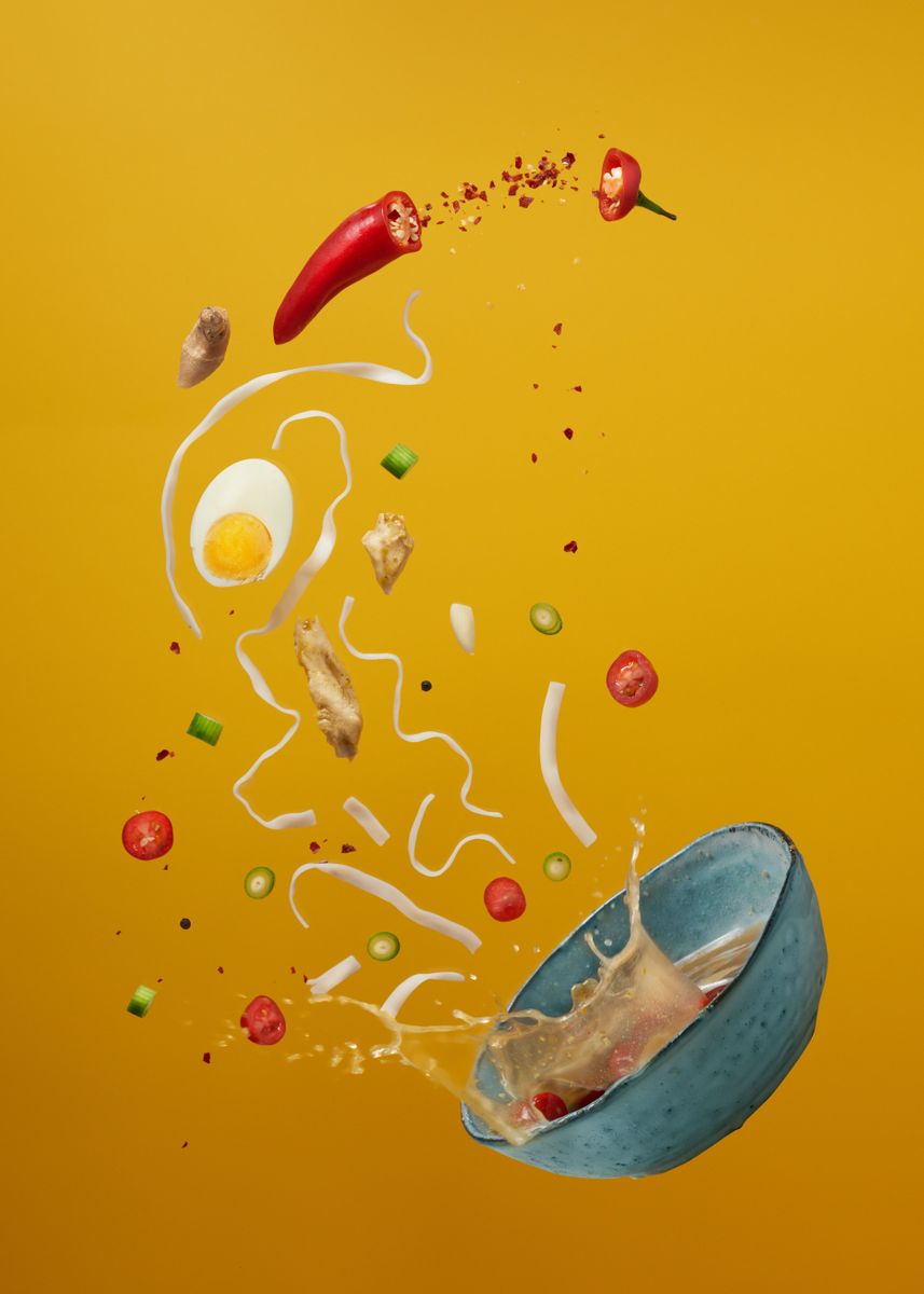 'Tantalizing Stew Up' Poster, picture, metal print, paint by Sam Brady