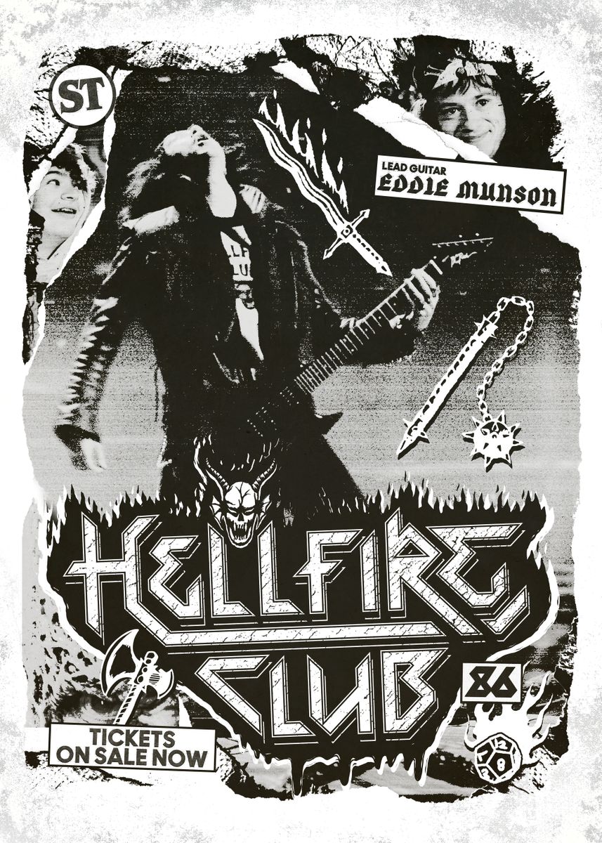 'Hellfire Club Band' Poster, picture, metal print, paint by Stranger ...