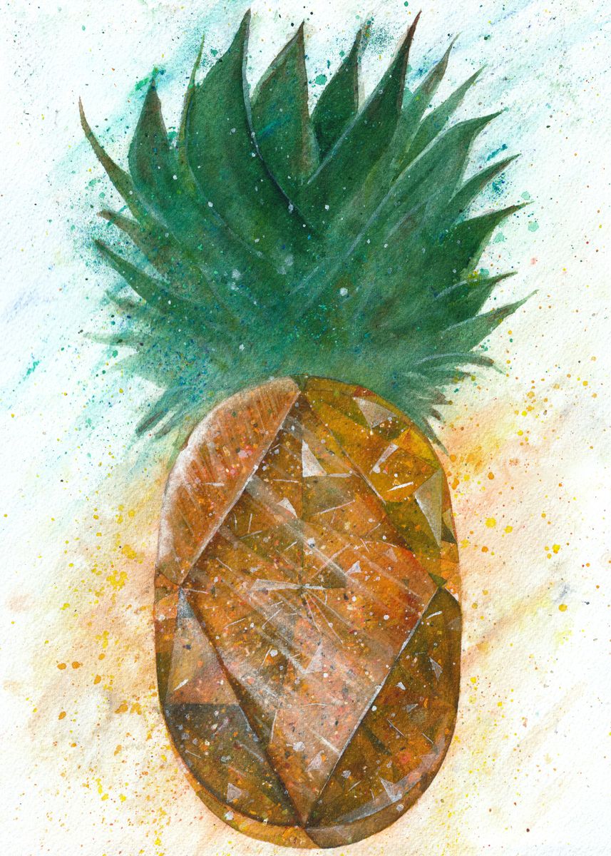 &amp;#39;Hala Kahiki Gemstone&amp;#39; Poster by Jarrod Vandenberg | Displate