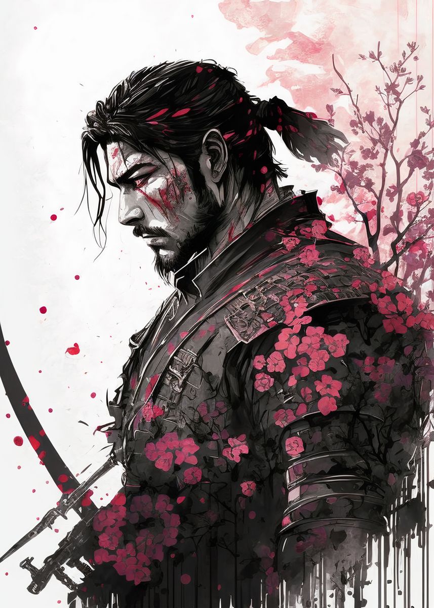 'Samurai' Poster by Graphic Japanese | Displate