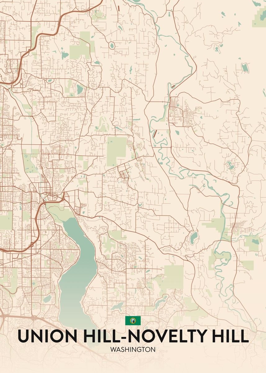 'Union Hill Novelty Hill WA' Poster by IMR Designs Displate