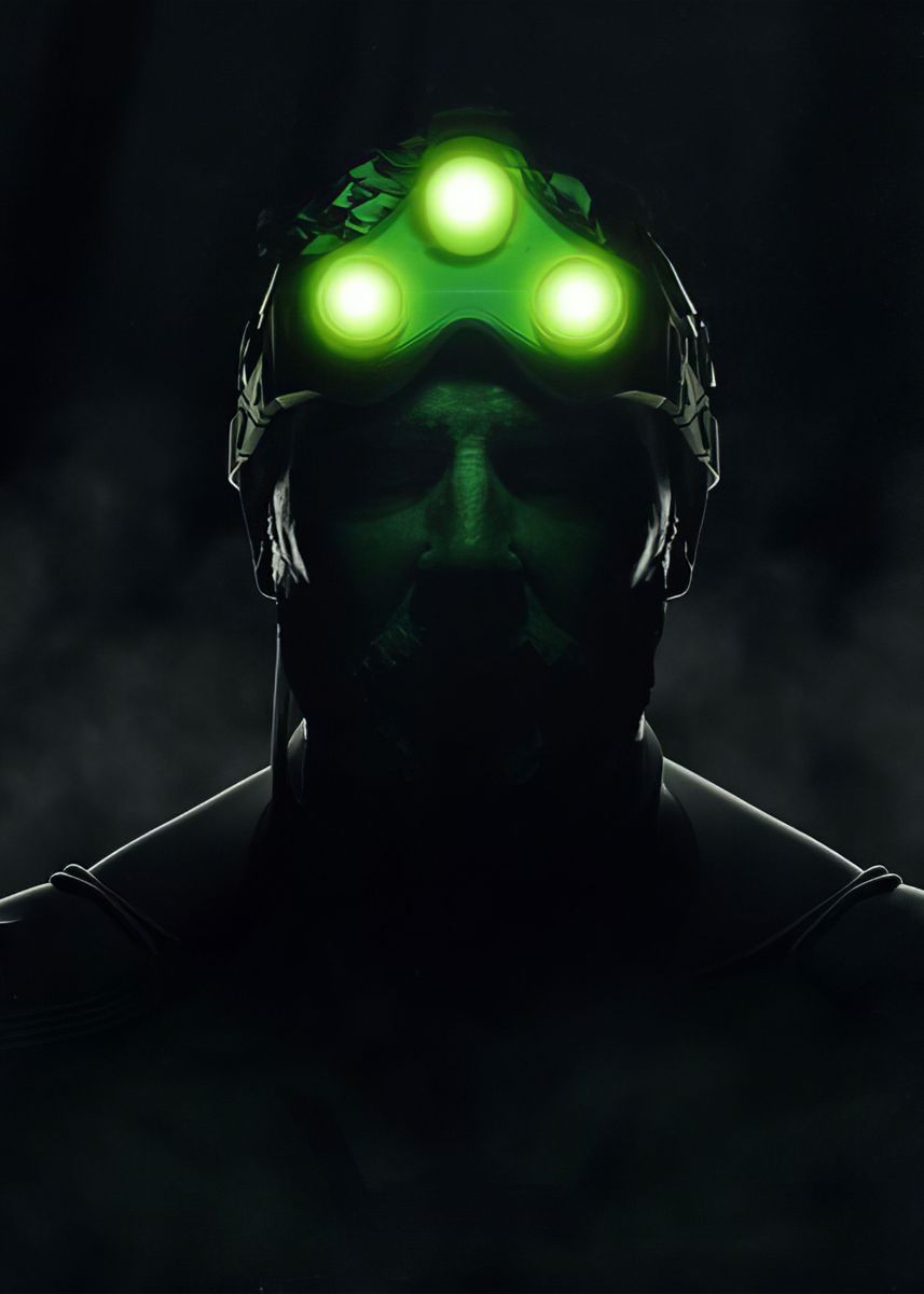 'SPLINTER CELL GAME' Poster, picture, metal print, paint by 군비 공장 ...