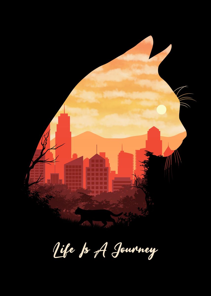 Journey of Live Poster Print Art