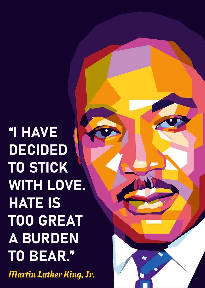 'Black History Quote' Poster, picture, metal print, paint by Amila