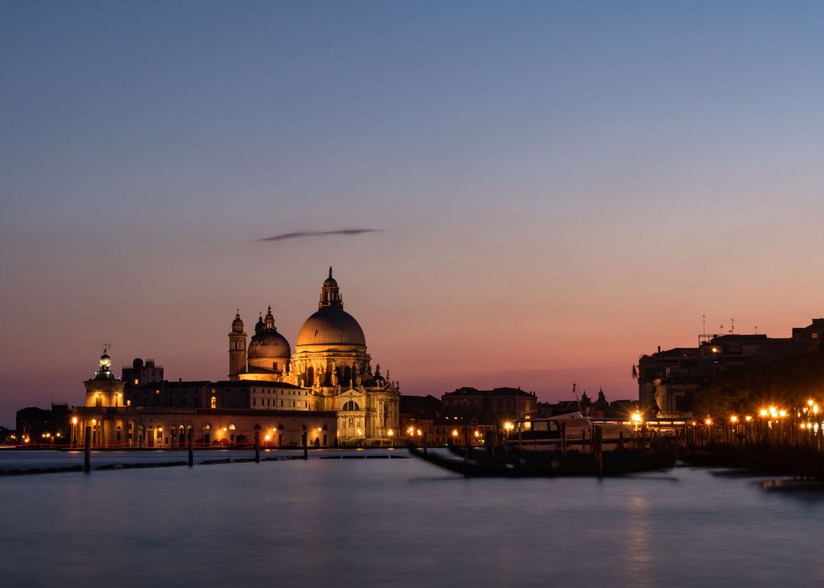 'Santa Maria della Salute' Poster by Florian Neumann | Displate