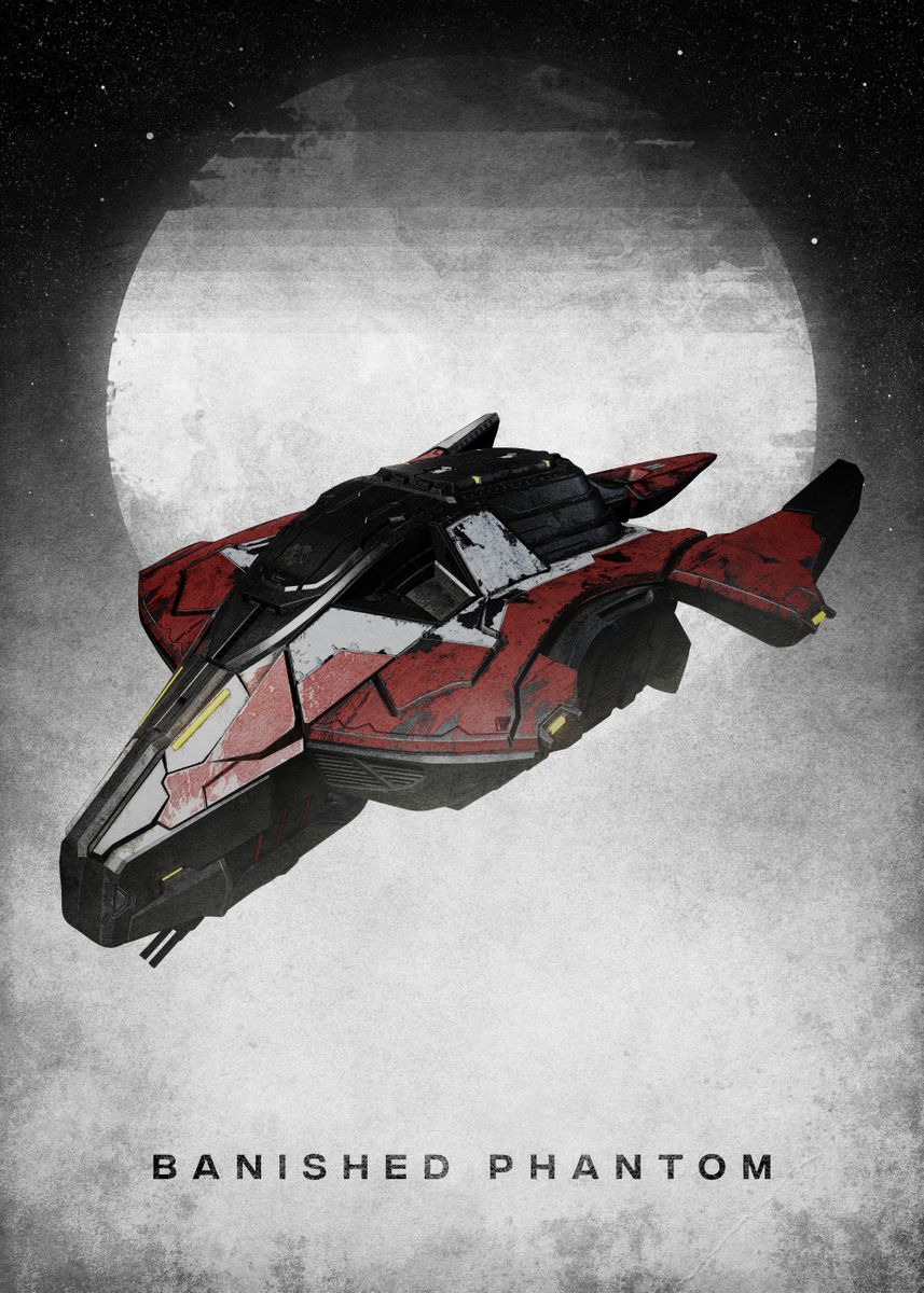 'Banished Phantom' Poster by Halo Game  | Displate
