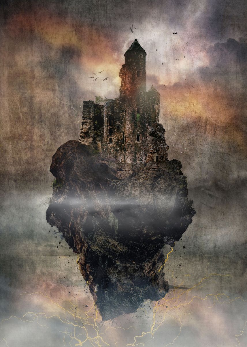 'Castle Grimm' Poster by Margaret Weir | Displate