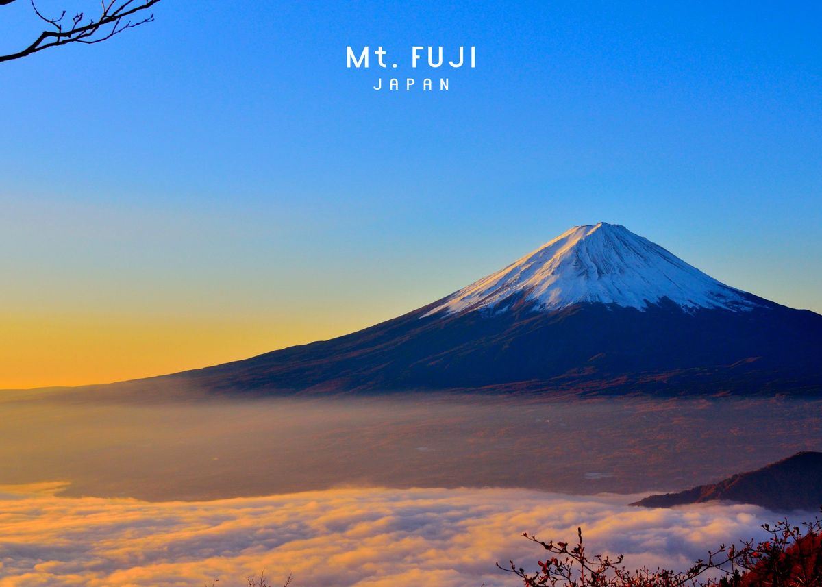 'Mount Fuji  ' Poster by Big City | Displate