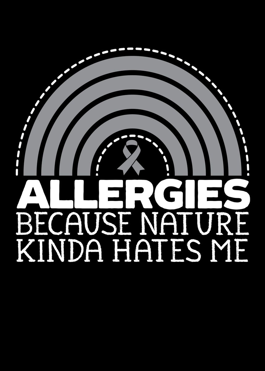 'Asthma Awareness' Poster, picture, metal print, paint by NAO Displate