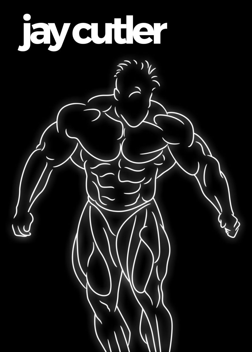 : Jay Cutler，Bodybuilder Gym Motivation Posters