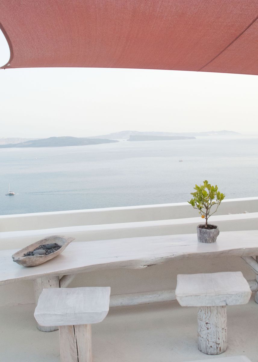 'Santorini Zen Dream 8' Poster by Anita's & Bella's Art Displate