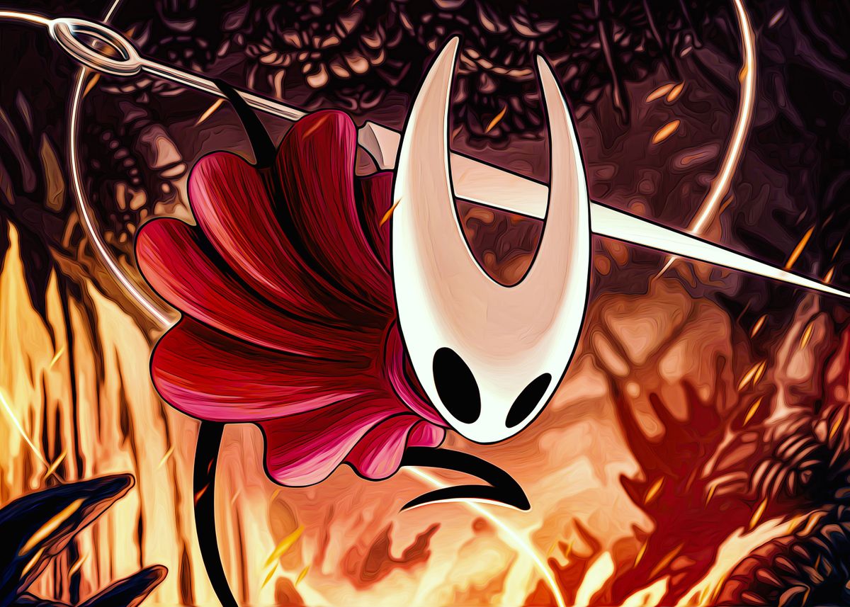 'Hollow Knight' Poster by nguen haz | Displate