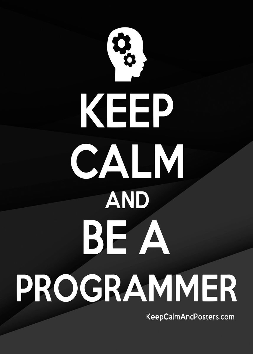 'Programmer' Poster, picture, metal print, paint by Metal Posters ...