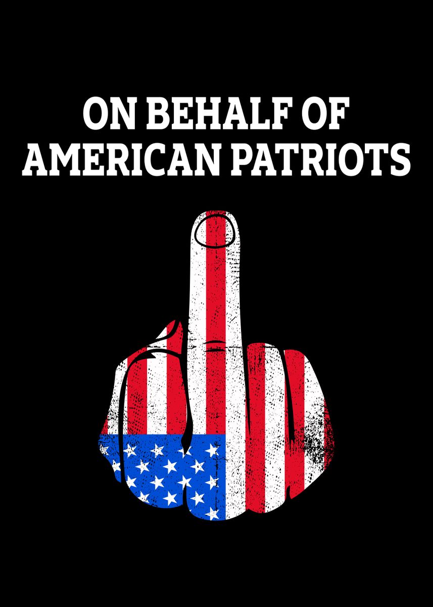 'American Patriots' Poster, picture, metal print, paint by crbn design ...