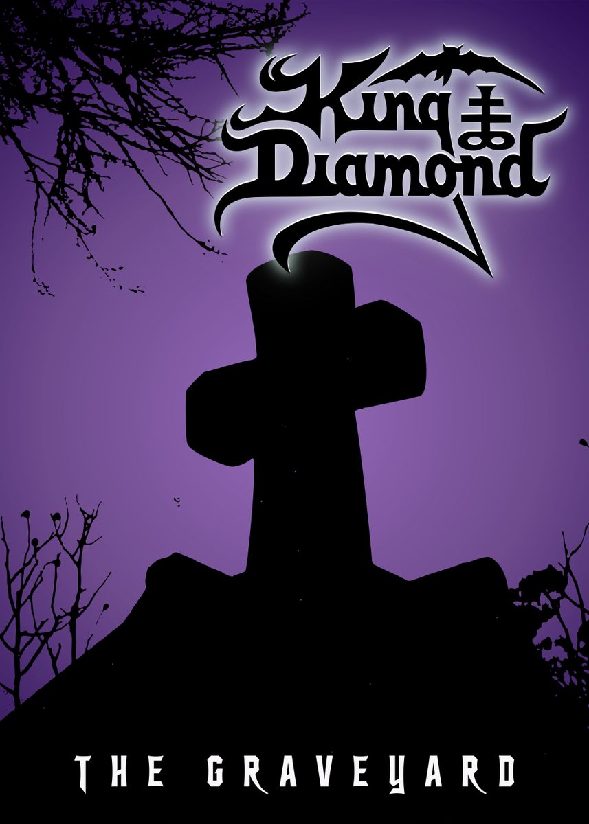 'King Diamond Band' Poster, picture, metal print, paint by supergaff ...