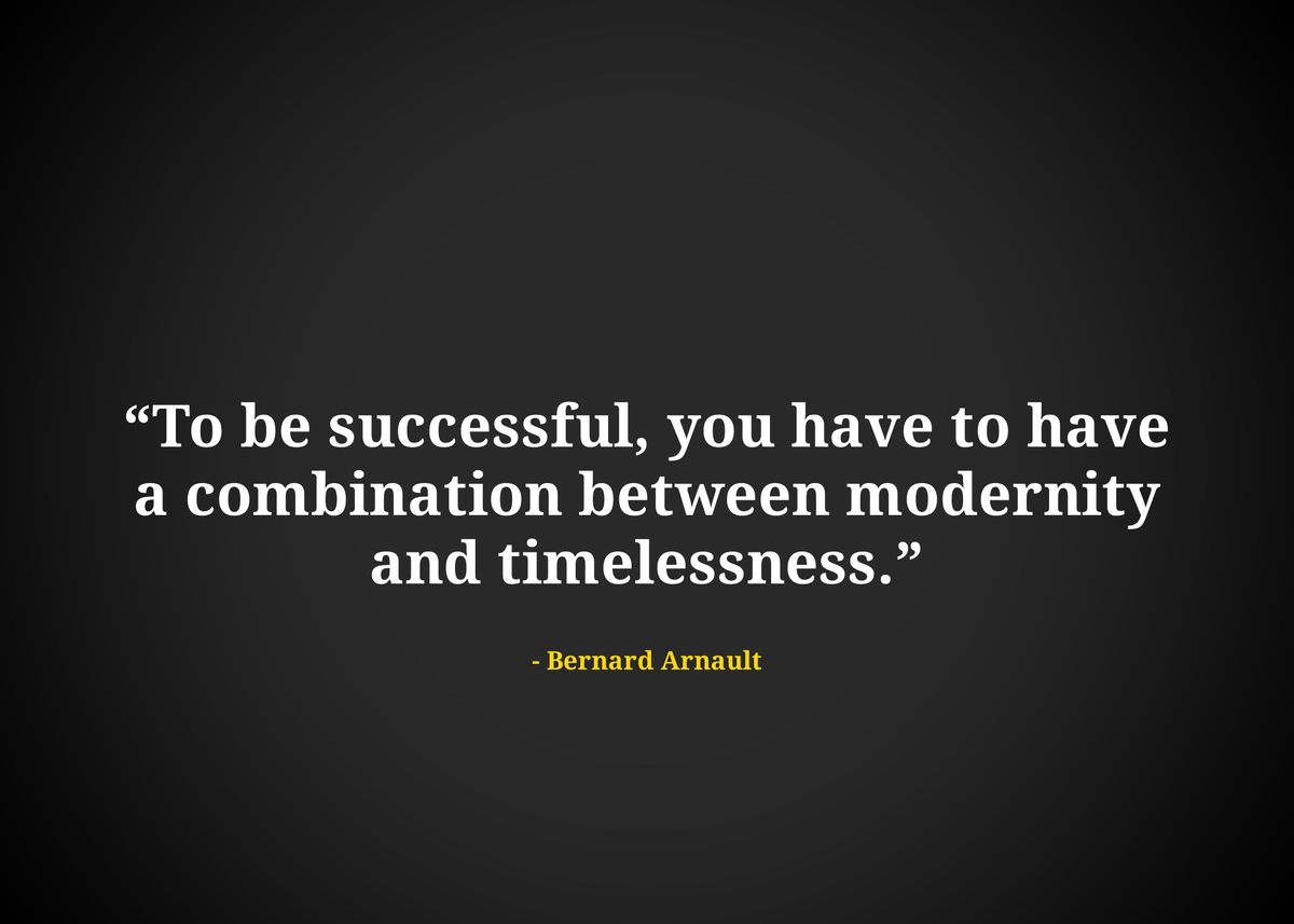 Bernard Arnault Quote Poster By DNSM Displate bernard-arnault-quote-poster-by-dnsm-displate