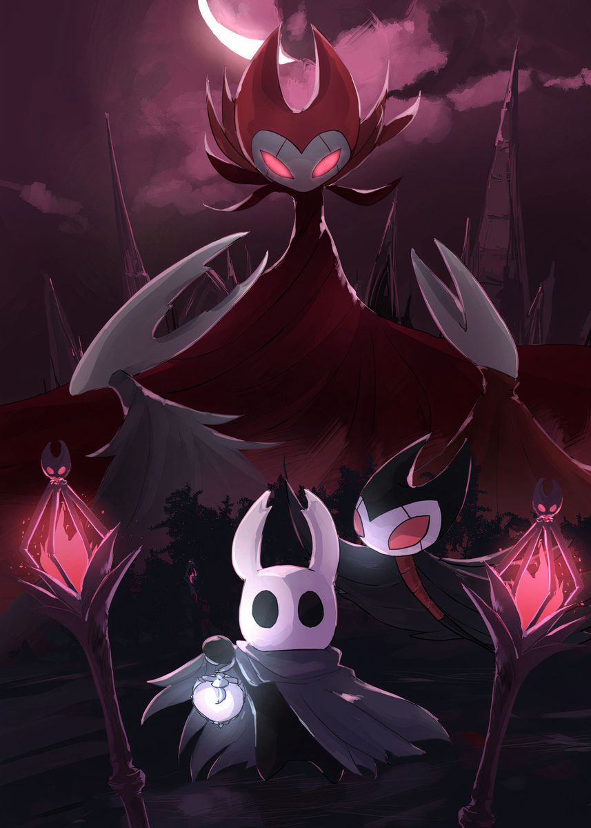 'hollow knight poster' Poster by Jyotsna Mary | Displate