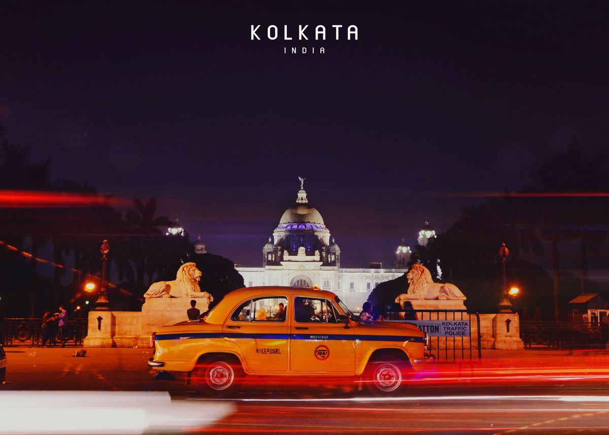 'Kolkata ' Poster by Travel Addict Displate