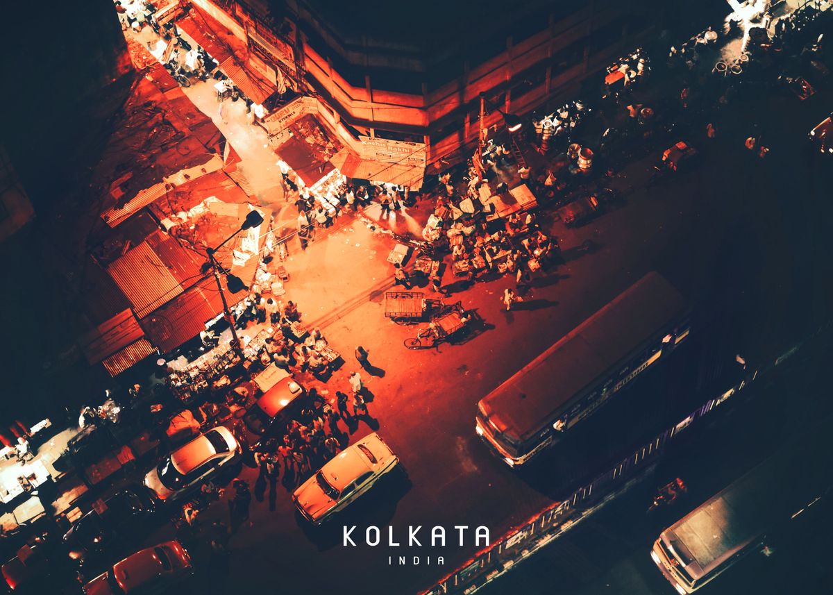 'Kolkata ' Poster by Travel Addict Displate