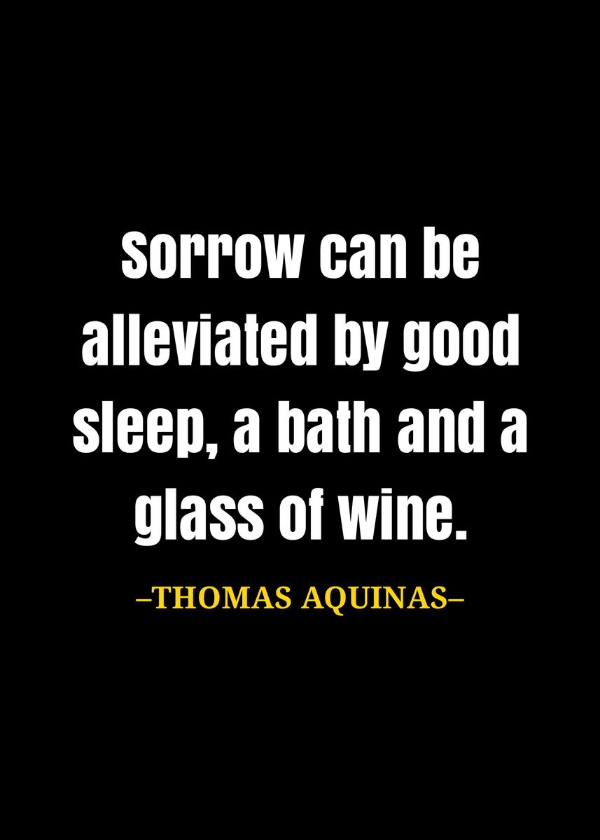 'Thomas Aquinas Quote' Poster, Picture, Metal Print, Paint By Gembull ...