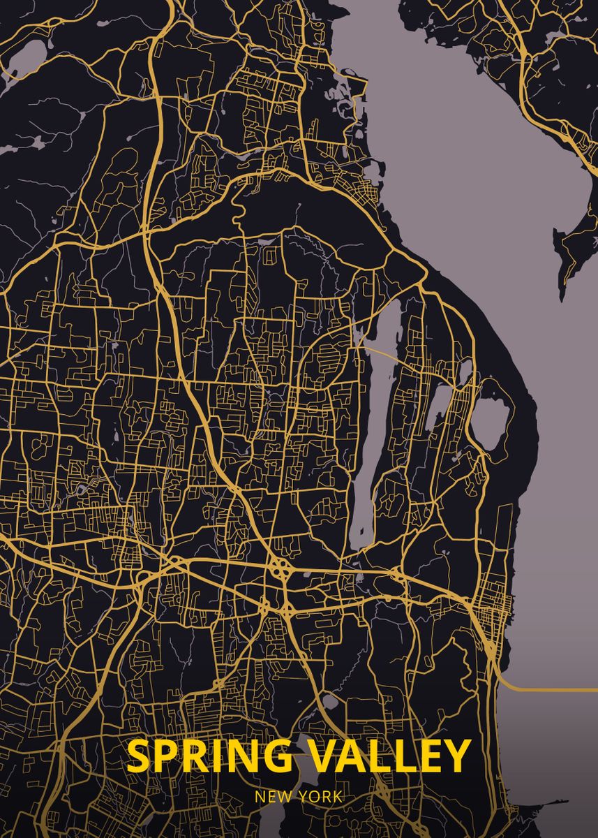 'SPRING VALLEY' Poster by CRAFTSSSTUDIO Displate