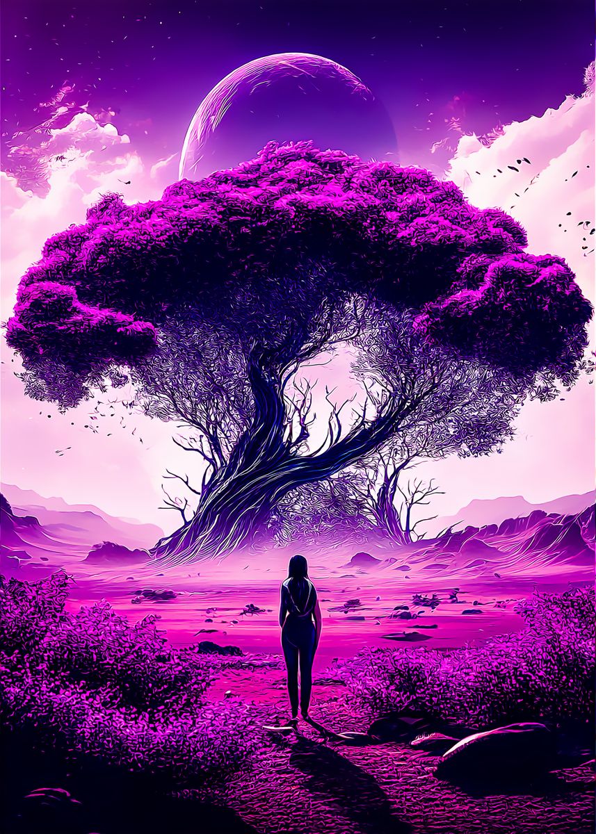 tableau DISPLATE fantasy en metal Gothic 67cmX48cm