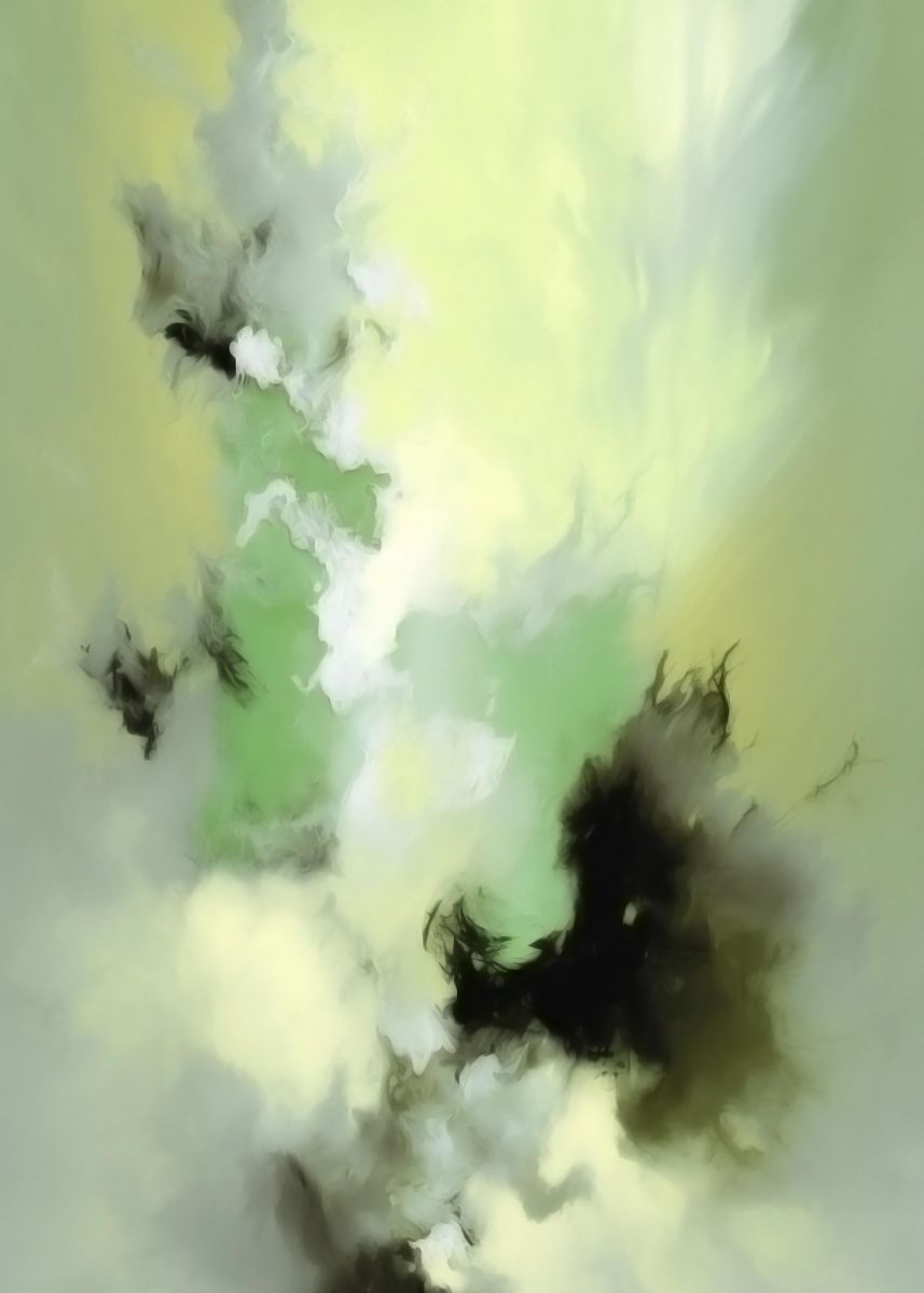 Jade Poster 'Shrouded in Jade' Poster, picture, metal print, paint by Powerful ...