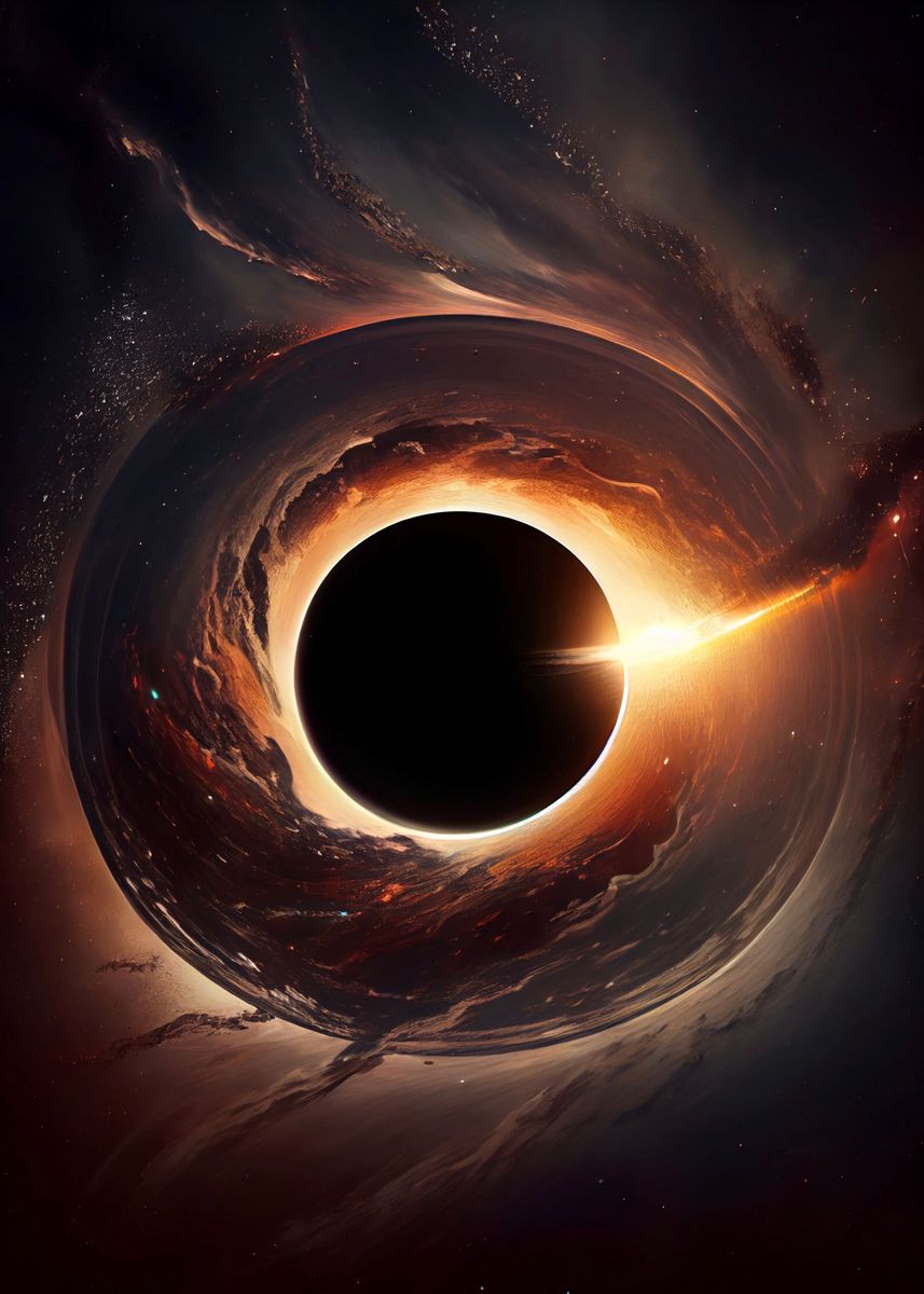 'Black Hole' Poster, picture, metal print, paint by Panther Blades ...