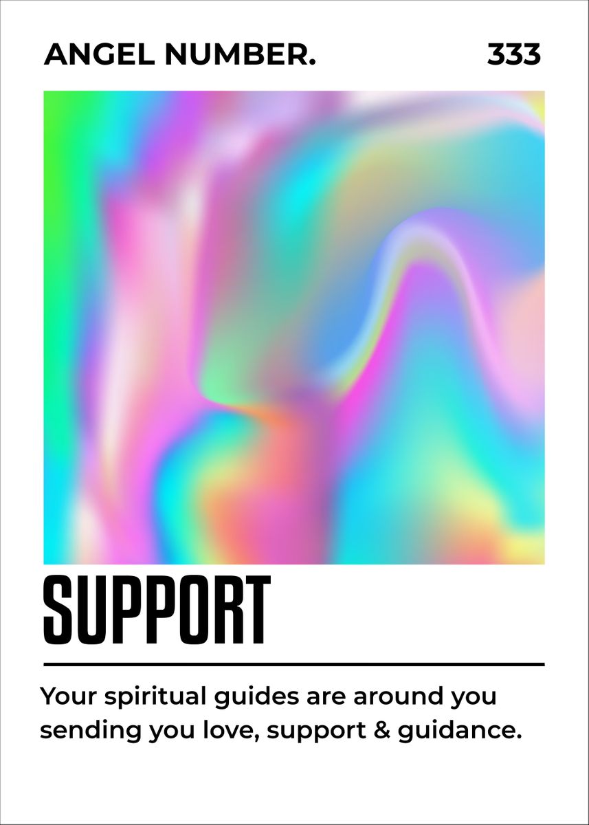 'Support Definition' Poster, picture, metal print, paint by Imagination Gallery Displate