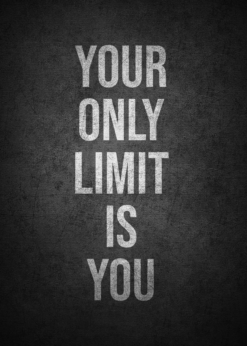 'Limits' Poster, picture, metal print, paint by Kaly Prints Displate