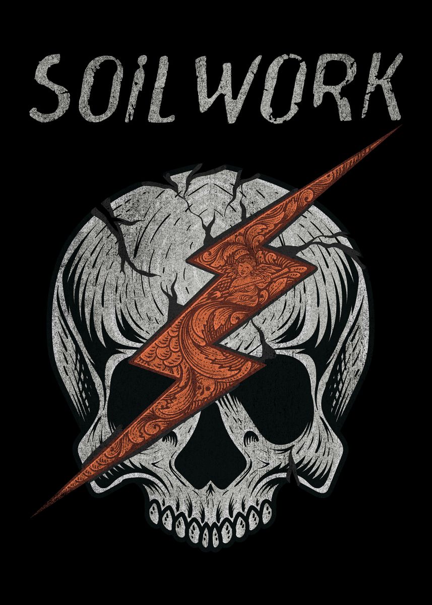 'Alternative Metal Soilwork' Poster, picture, metal print, paint by ...