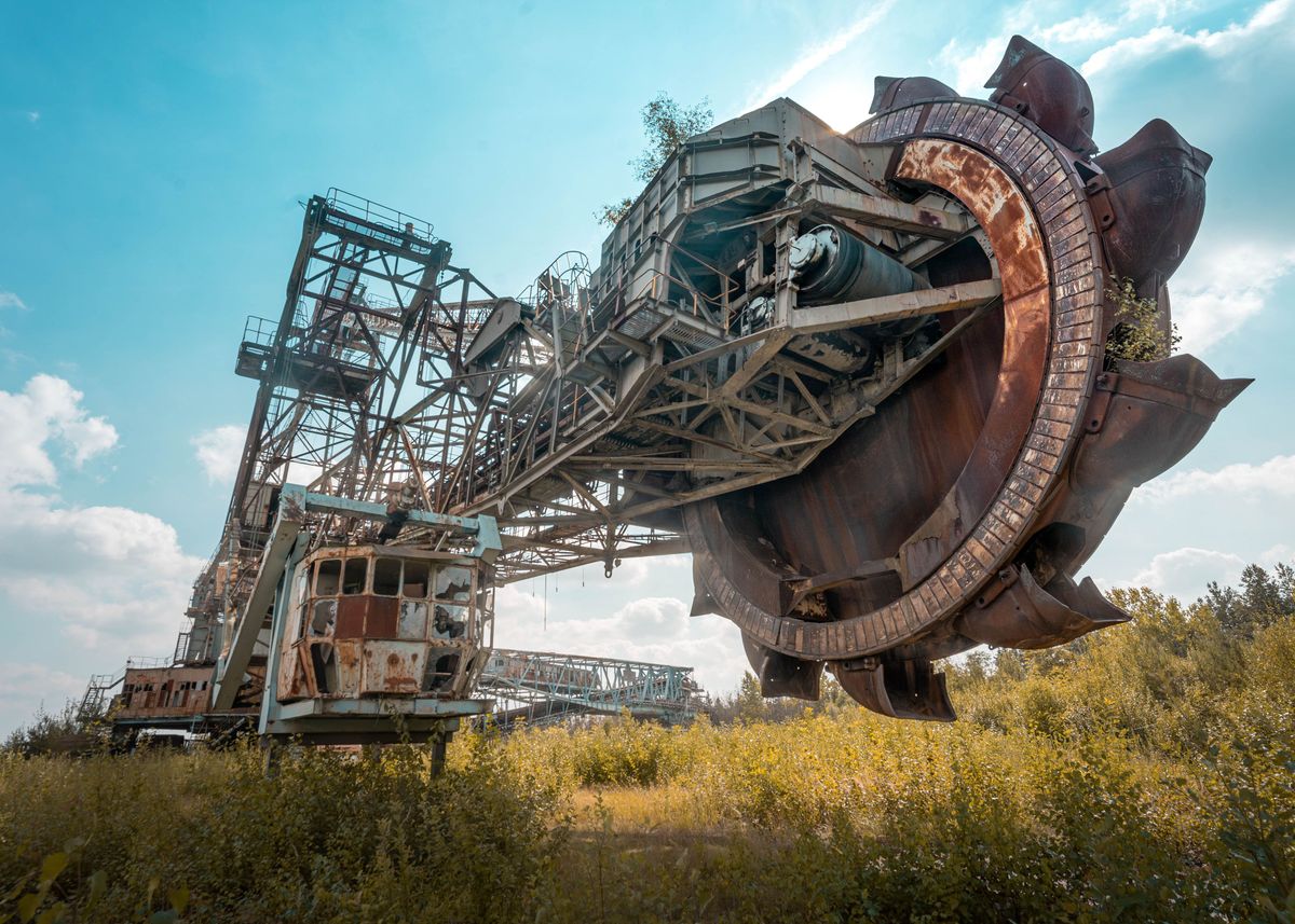 'Abandoned Bagger' Poster by GabrieletCorentin | Displate