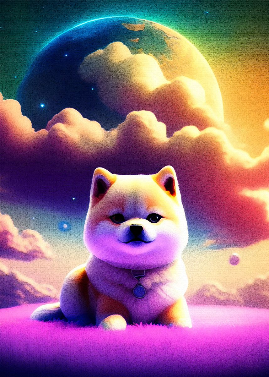 cute-dog-poster-by-erma-wati-displate