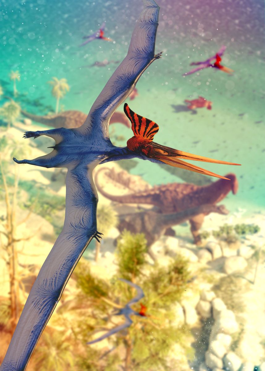 Pterodactyl Poster