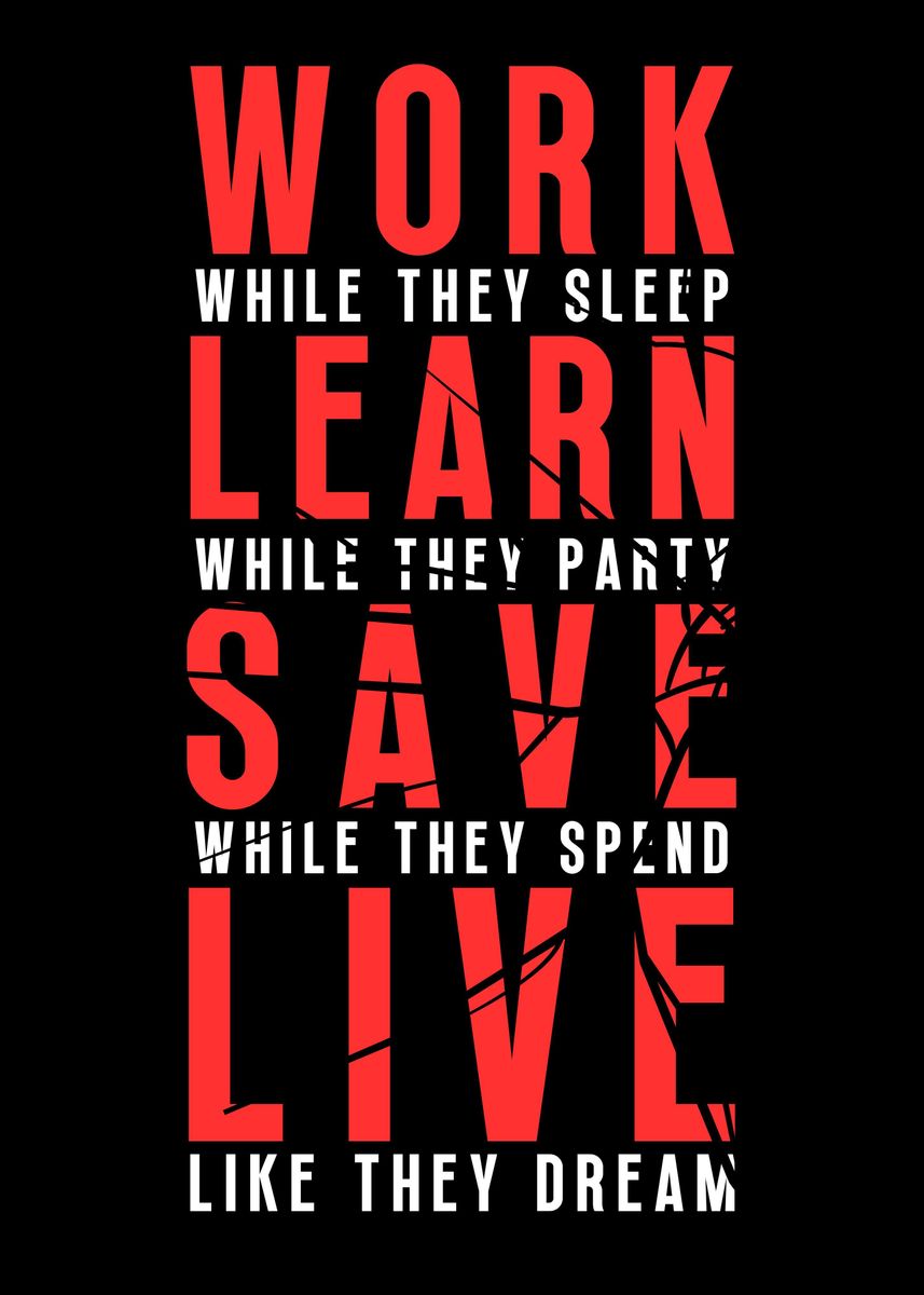 'Business Motivation' Poster, picture, metal print, paint by Yess ...