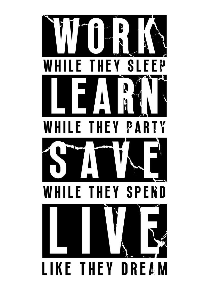 'Business Motivation' Poster, picture, metal print, paint by Yess ...