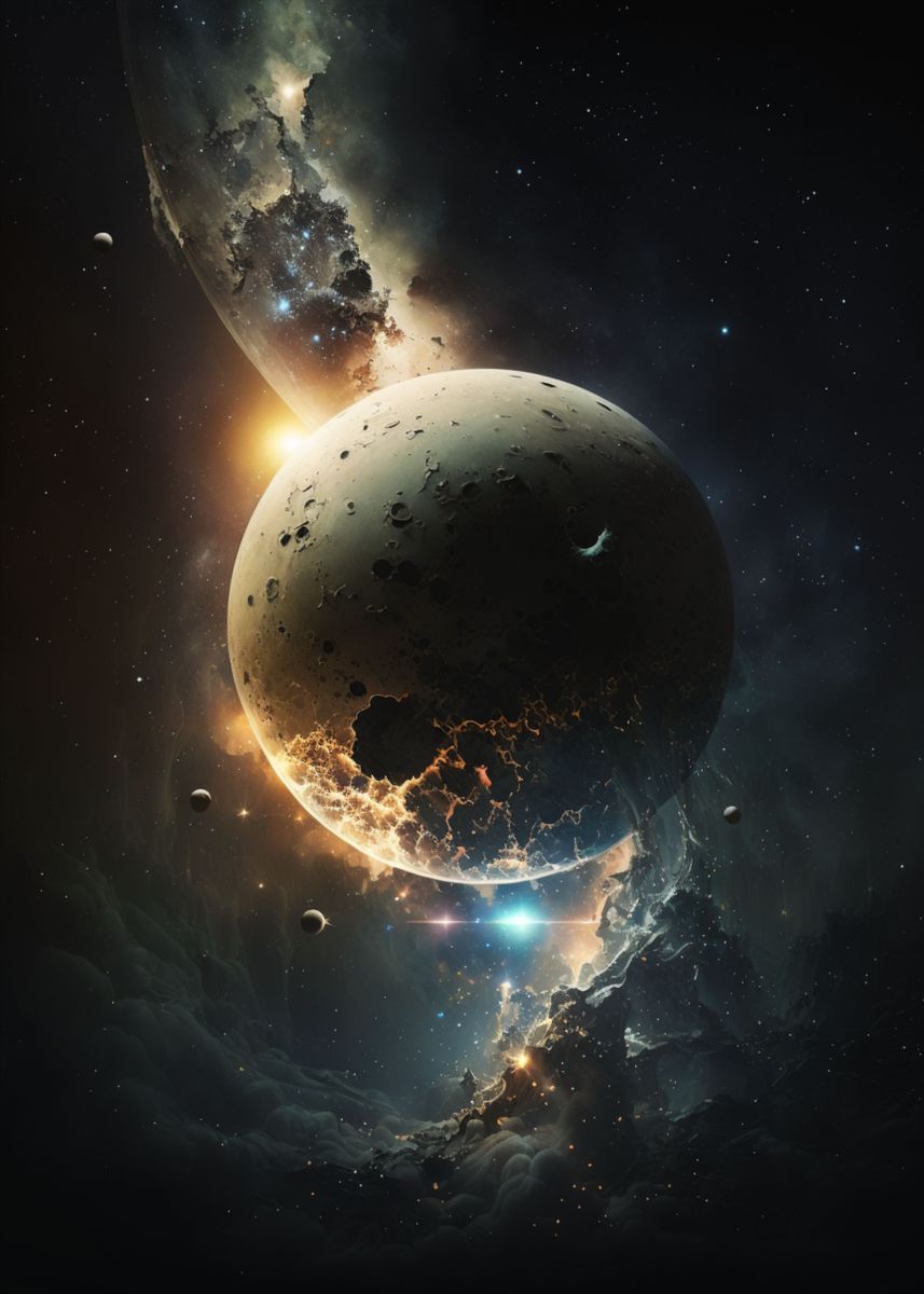 'The Beyond Our World' Poster, picture, metal print, paint by HEMERSON