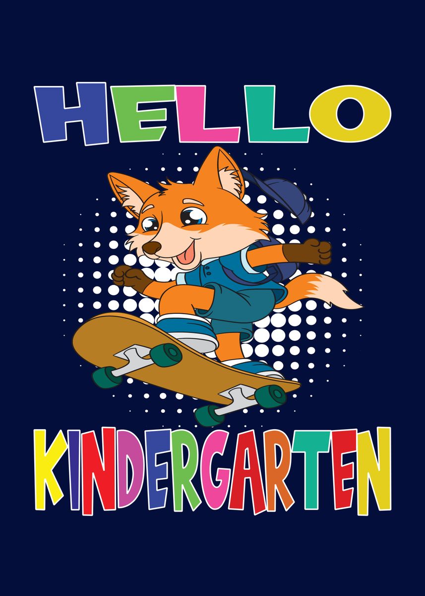 'Kindergarten Im Coming' Poster by MzumO Displate