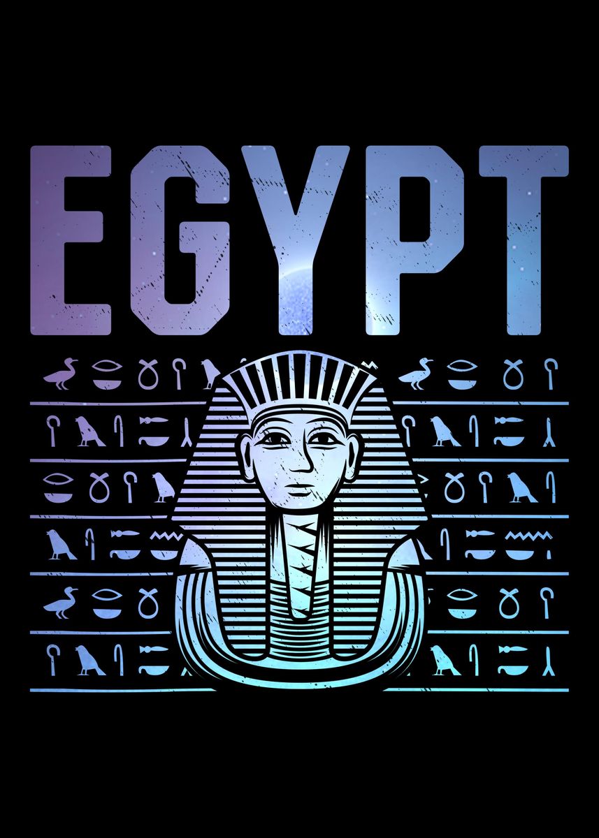 'Egyptian God Art Egypt' Poster, picture, metal print, paint by ...