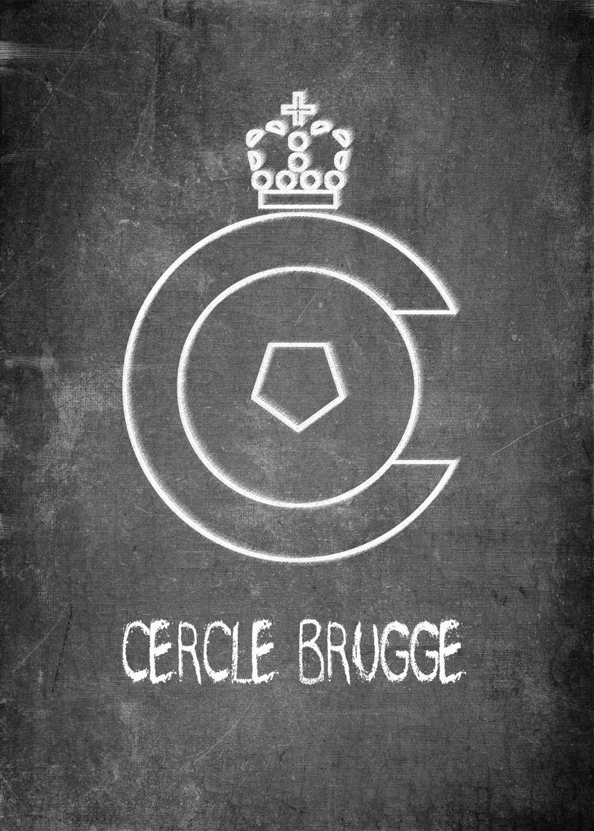 'Cercle Brugge KSV' Poster By AD Art | Displate