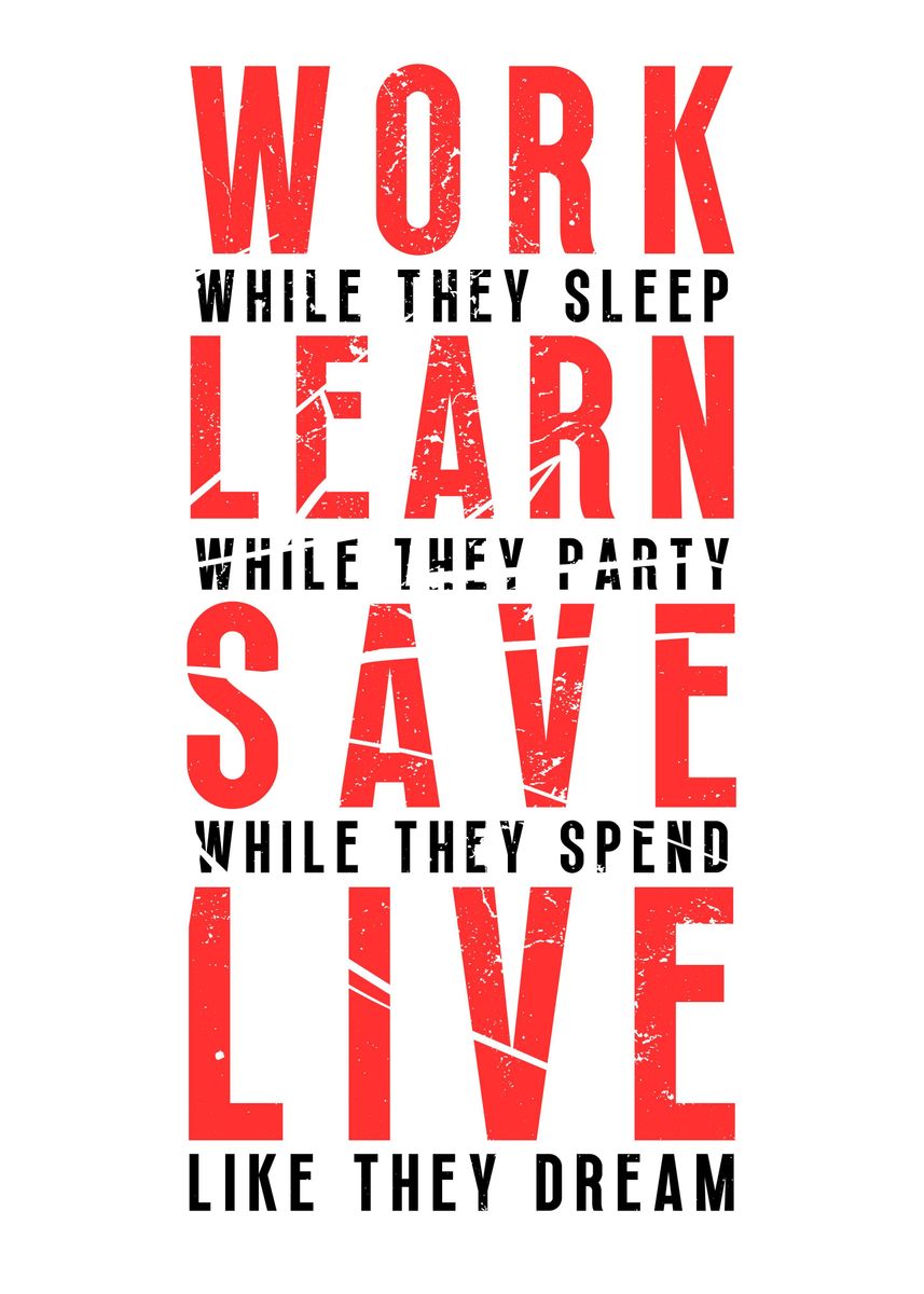 'Business Motivation' Poster by Yess | Displate