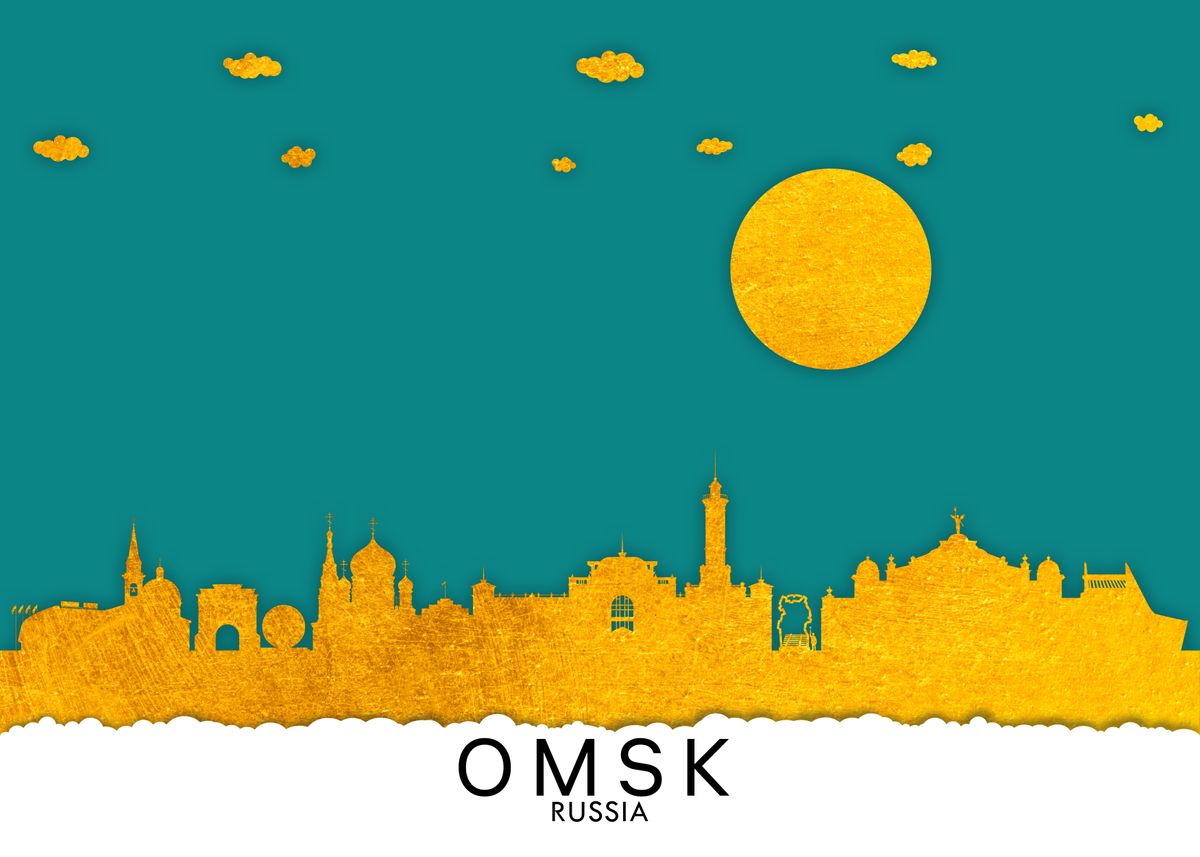 'Omsk Russia' Poster by Dalton Joyce | Displate